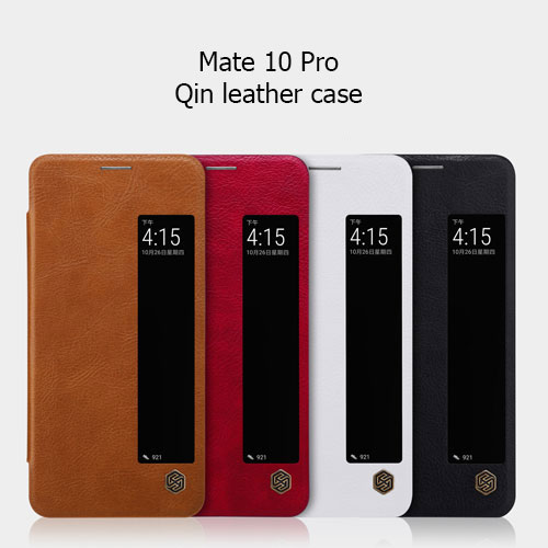 کیف چرم هوشمند Qin نیلکین گوشی هوآوی Mate 10 Pro