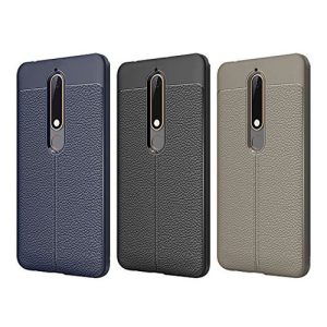 گارد ژله‌ای نوکیا 6 (2018) طرح چرم مارک ریمکس