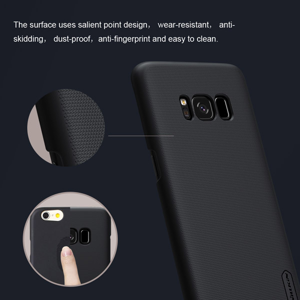 قاب محافظ گلگسی اس8 پلاس مارک نیلکین + ضدخش