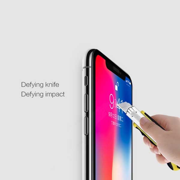 گلس 3D و نشکن اپل آیفون ایکس 3D CP+MAX مارک نیلکین