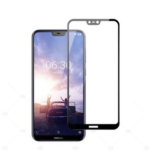 گلس تمام صفحه فول چسب نوکیا 6.1 پلاس (X6)
