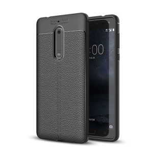 قاب اورجینال نوکیا 5 طرح چرم