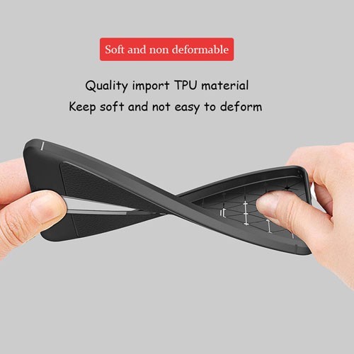 قاب اورجینال نوکیا 6.1 طرح چرم