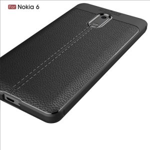 قاب اورجینال نوکیا 6 طرح چرم