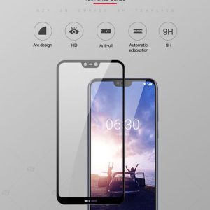 گلس فول چسب نوکیا 6.1 پلاس (X6)
