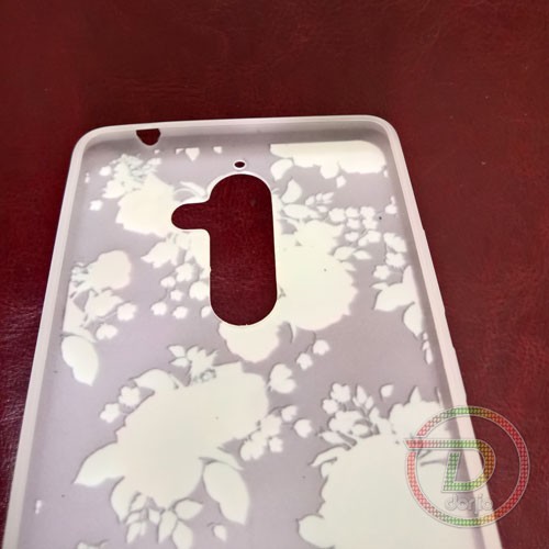 گارد ژله‌ای طرح گُل نگین دار نئونی نوکیا 7 پلاس