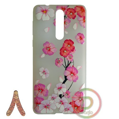 Rose & Neon Cover For Nokia 8