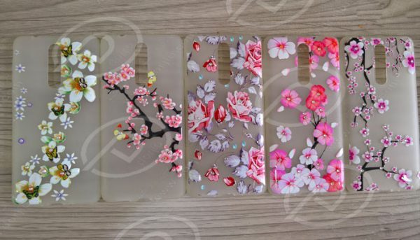 Rose & Neon Cover For Nokia 8