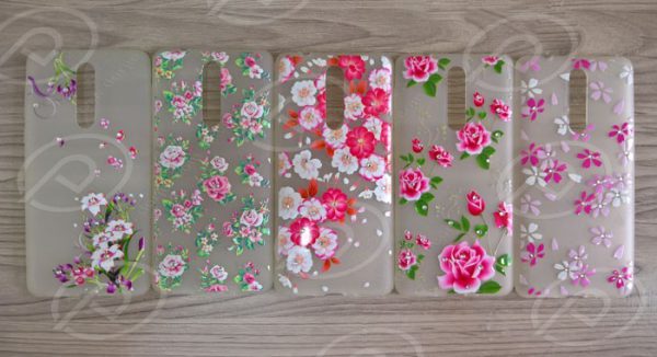 Rose & Neon Cover For Nokia 8