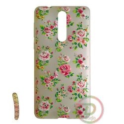 Rose & Neon Cover For Nokia 8
