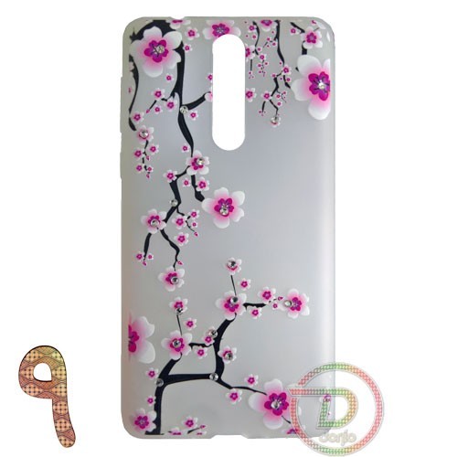 Rose & Neon Cover For Nokia 8