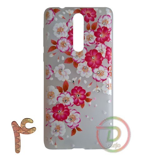 Rose & Neon Cover For Nokia 8