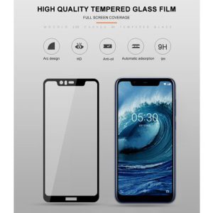 گلس 3D فول چسب نوکیا 5.1 پلاس