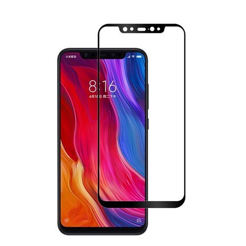 گلس 3D تمام صفحه فول چسب Xiaomi MI8