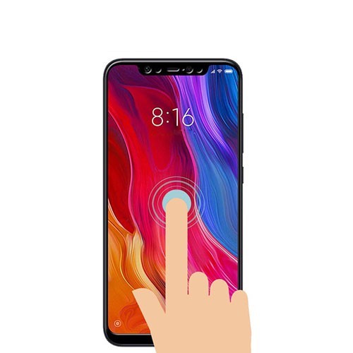 گلس 3D تمام صفحه فول چسب Xiaomi MI8