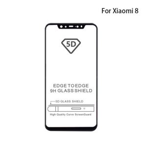 گلس 3D تمام صفحه فول چسب Xiaomi MI8