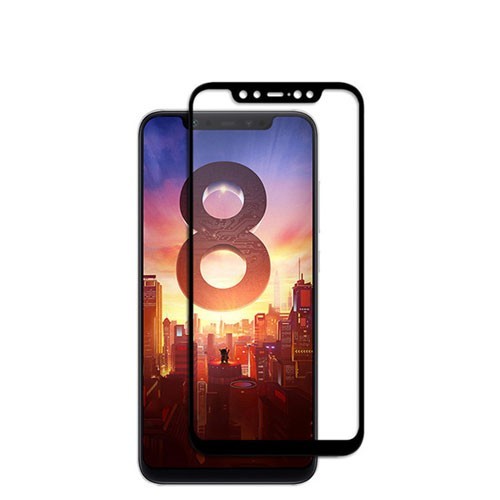 گلس 3D تمام صفحه فول چسب Xiaomi MI8