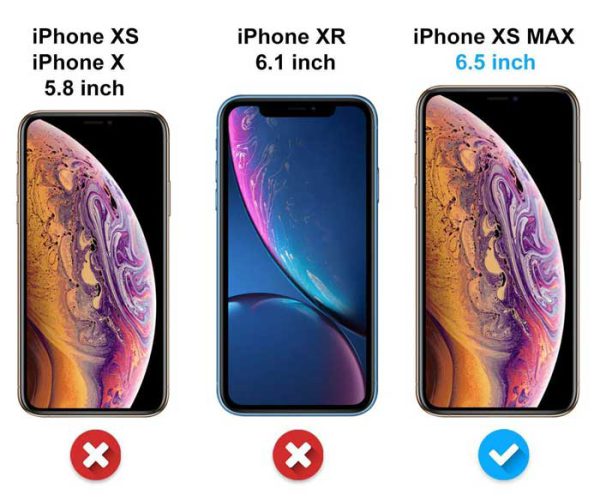 گلس 5D آیفون ایکس اس مَکس