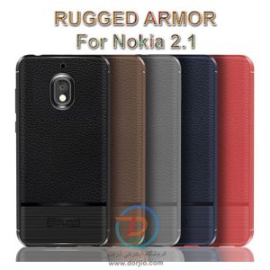 28999گارد ژله‌ای ضد ضربه گوشی نوکیا 2.1  مدل Rugged Armor
