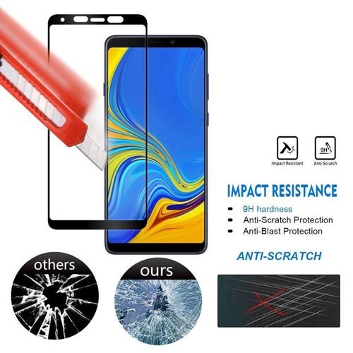محافظ صفحه نمایش 3D تمام صفحه سامسونگ Galaxy A9 (2018)