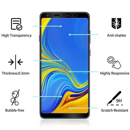 محافظ صفحه نمایش 3D تمام صفحه سامسونگ Galaxy A9 (2018)