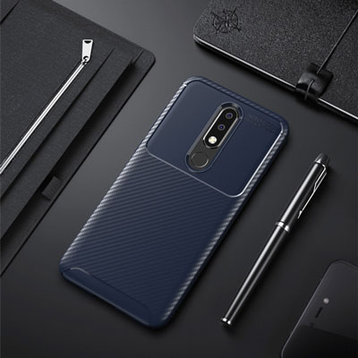 قاب کربنی نوکیا 5.1 پلاس مارک AUTO FOCUS