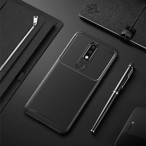 قاب کربنی نوکیا 5.1 پلاس مارک AUTO FOCUS