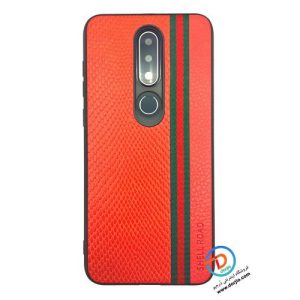 قاب محافظ چرمی نوکیا 6.1 پلاس / X6 مدل Shell Road