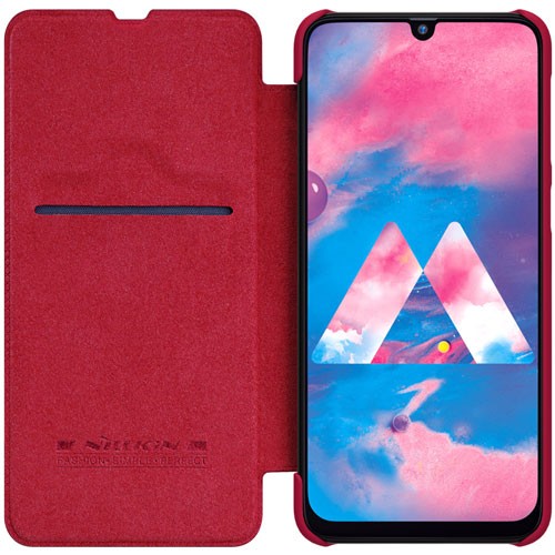 کیف چرمی سامسونگ گلكسي ام 30 مارك Nillkin Qin