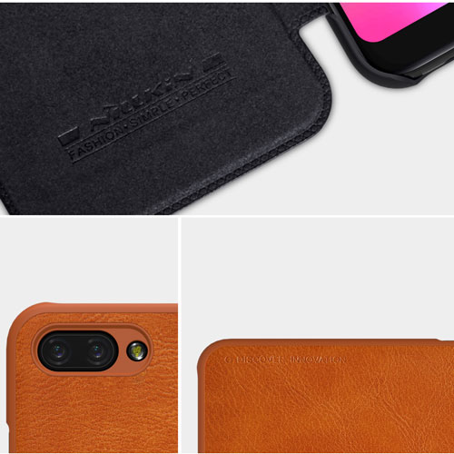 کیف چرمی هوآوي آنر 10 مارک Nillkin Qin