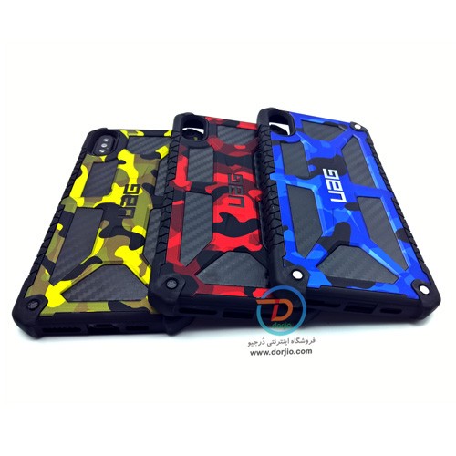 گارد ضد ضربه آیفون XS طرح استتار چریکی مارک UAG