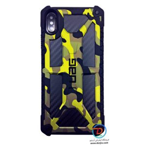 گارد ضد ضربه آیفون XS طرح استتار چریکی مارک UAG