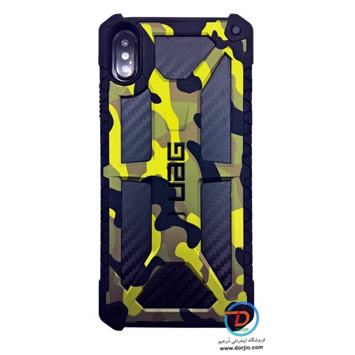 گارد ضد ضربه آیفون XS طرح استتار چریکی مارک UAG