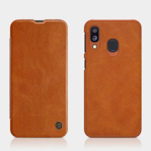 کیف چرمی سامسونگ گلكسي A40 مارك Nillkin Qin