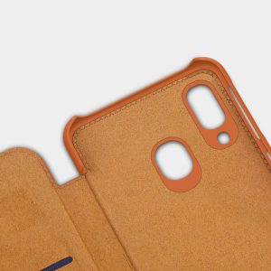 کیف چرمی سامسونگ گلكسي A40 مارك Nillkin Qin