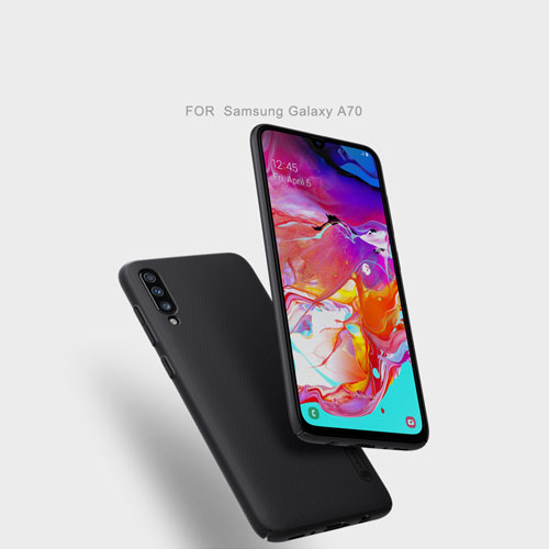 قاب محافظ سامسونگ گلكسي A70 مارک نیلکین + استند