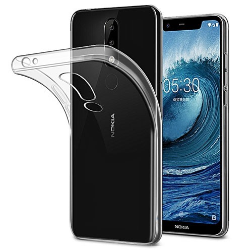 قاب محافظ ژله‌ای شفاف نوکیا 5.1 پلاس / X5
