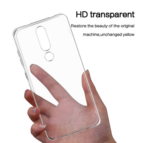 قاب محافظ ژله‌ای شفاف نوکیا 7.1 - Nokia 7.1