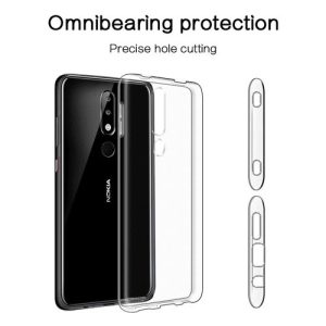 قاب محافظ ژله‌ای شفاف نوکیا 7.1 - Nokia 7.1
