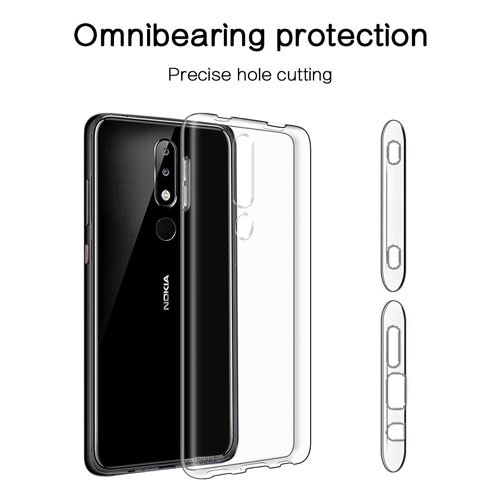 قاب محافظ ژله‌ای شفاف نوکیا 7.1 - Nokia 7.1