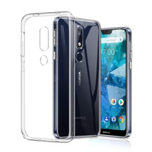 قاب محافظ ژله‌ای شفاف نوکیا 7.1 - Nokia 7.1