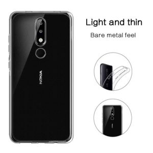 قاب محافظ ژله‌ای شفاف نوکیا 7.1 - Nokia 7.1