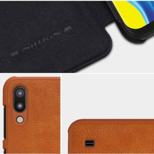 کیف چرمی سامسونگ گلکسی ام 10 مارک Nillkin Qinکیف چرمی سامسونگ گلکسی ام 10 مارک Nillkin Qin