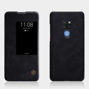 کیف هوشمند چرمی هوآوی میت 20 مارک Nillkin Qin