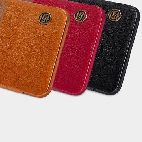 کیف هوشمند چرمی هوآوی میت 20 مارک Nillkin Qin