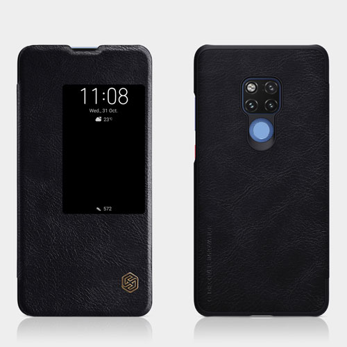 کیف هوشمند چرمی هوآوی Mate 20 X مارک Nillkin Qinکیف هوشمند چرمی هوآوی Mate 20 X مارک Nillkin Qin