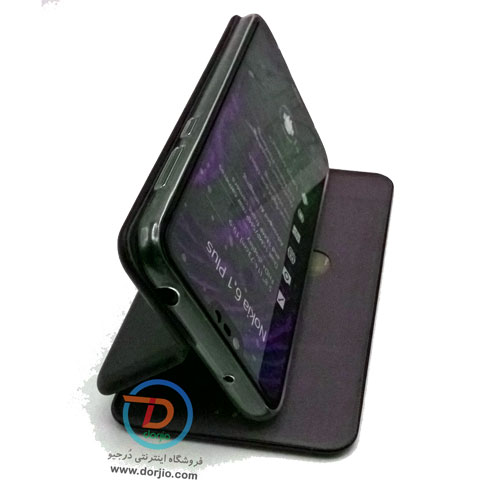 فلیپ کاور چرمی نوکیا 6.1 پلاس