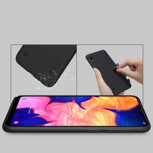 قاب محافظ سامسونگ گلكسي A10 مارك نيلكين + استند