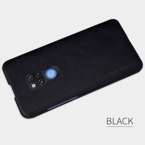 کیف هوشمند چرمی هوآوی Mate 20 X مارک Nillkin Qin