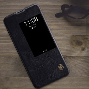 کیف هوشمند چرمی هوآوی میت 20 مارک Nillkin Qin